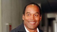 OJ Simpson arrives at Heathrow airport