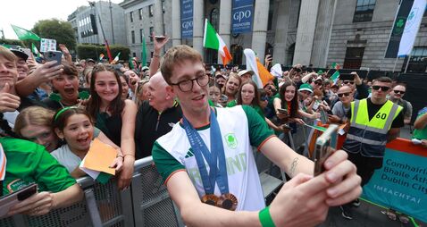Team Ireland Homecoming -Paris 2024 Olympic Games