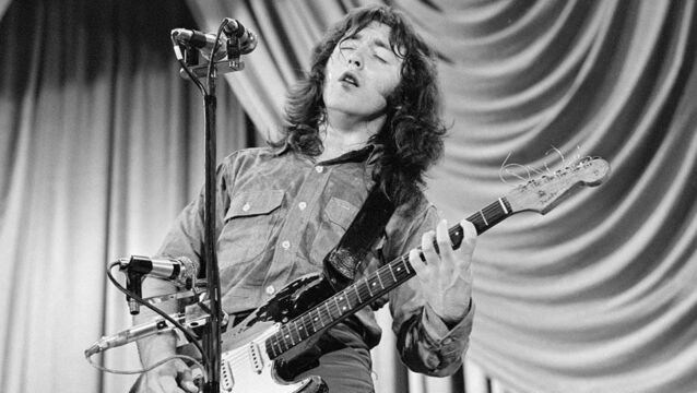 An interactive map of Rory Gallagher's guitar