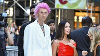 (L-R) Machine Gun Kelly and Megan Fox