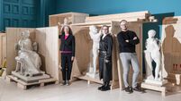 Watch: Historic moment as iconic Canova Casts at Crawford Art Gallery are removed 