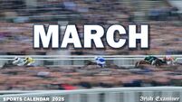 Sports Calendar: All you need to know about what's happening in March