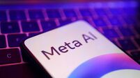FILE PHOTO: Illustration shows Meta AI logo