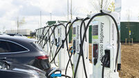 EV charging points at Rugby services
