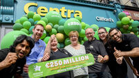 Watch: €250m EuroMillions win for Shandon Street Centra