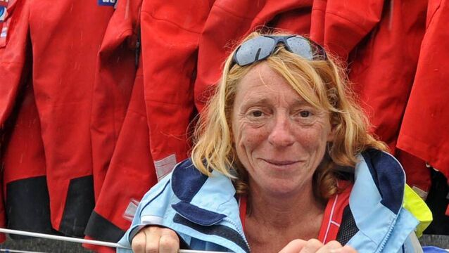 <p>Kerry woman, yachtswoman, and disability rights campaigner Jacqueline Anne (Jacqui) Browne on board the Cork yacht in the Clipper Round the World Yacht Race in 2010. Jacqui died last Monday. Irish Examiner Archive Picture: Denis Minihane</p>