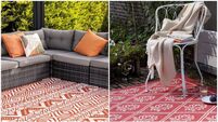 Save or Splurge? Two outdoor rugs for patio dining and relaxation 
