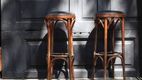 Two bar stools