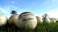 General view of a Roscommon O'Neill's GAA football 22/1/2012