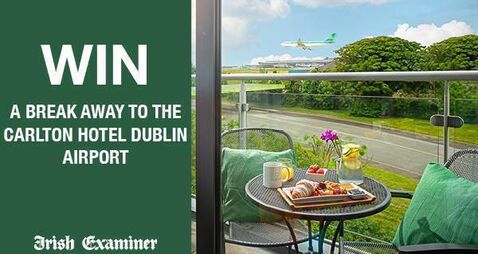 Win a break away to the Carlton Hotel Dublin Airport