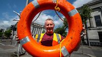 Cork City's lifebuoys are taken as souvenirs or firewood — meet the man replacing them