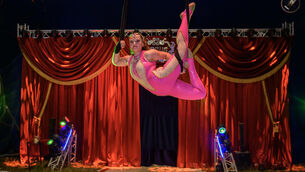 <p>Isabella Gerbola performing an aerial routine in the Big Top in Youghal, Co Cork during Circus Gerbola's summer tour. She says she loves flying through the air for rapt audiences all over Ireland. <span class="contextmenu emphasis CaptionCredit">Picture: Dan Linehan</span>
</p> <p>Isabella Gerbola performing an aerial routine in the Big Top in Youghal, Co Cork during Circus Gerbola's summer tour. She says she loves flying through the air for rapt audiences all over Ireland. <span class="contextmenu emphasis CaptionCredit">Picture: Dan Linehan</span>
</p>