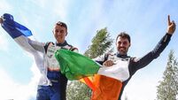 Eamonn Kelly and Conor Mohan win in Junior WRC category of Secto Rally Finland