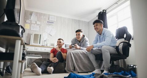 Playing on a Video Game