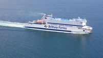 Brittany Ferries increasing Rosslare-Cherbourg services as passenger volumes up 40% and freight units double