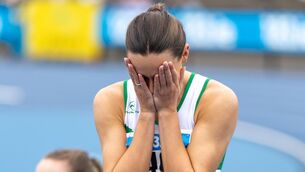 <p>SIX TOUGH YEARS: Ciara Neville celebrates winning the race. Pic: ©INPHO/Morgan Treacy.</p>