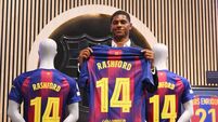 FC Barcelona Unveil New Signing Marcus Rashford