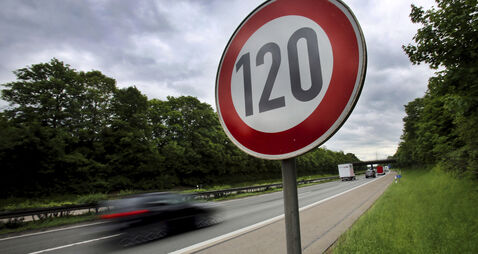 Germany-Speeding Car