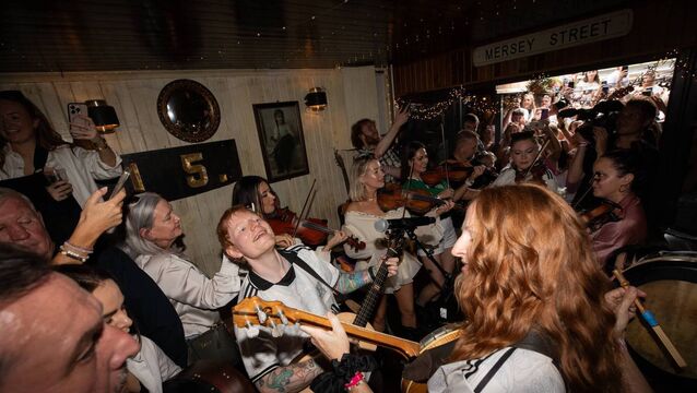 <p>Ed Sheeran has surprised fans in Co Wexford by playing a secret gig on day thee of this year's Fleadh Cheoil na hÉireann.</p>