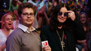 <p>Jack and Ozzy Osbourne in 2004 (Anthony Harvey/PA)</p>